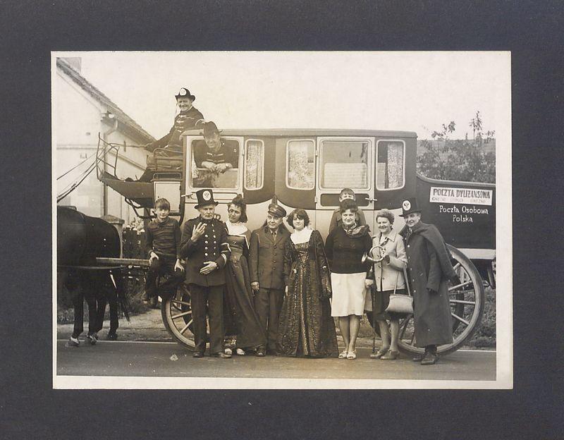 Dyliżans pocztowy w Łubowie.