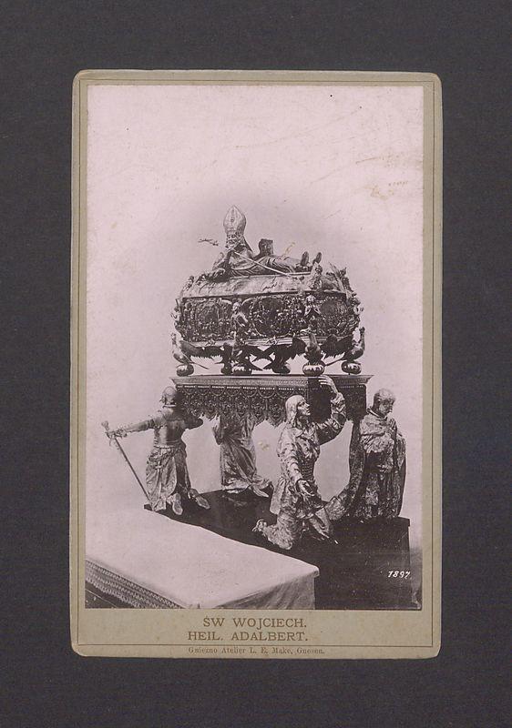 Relikwiarz, trumna św. Wojciecha.