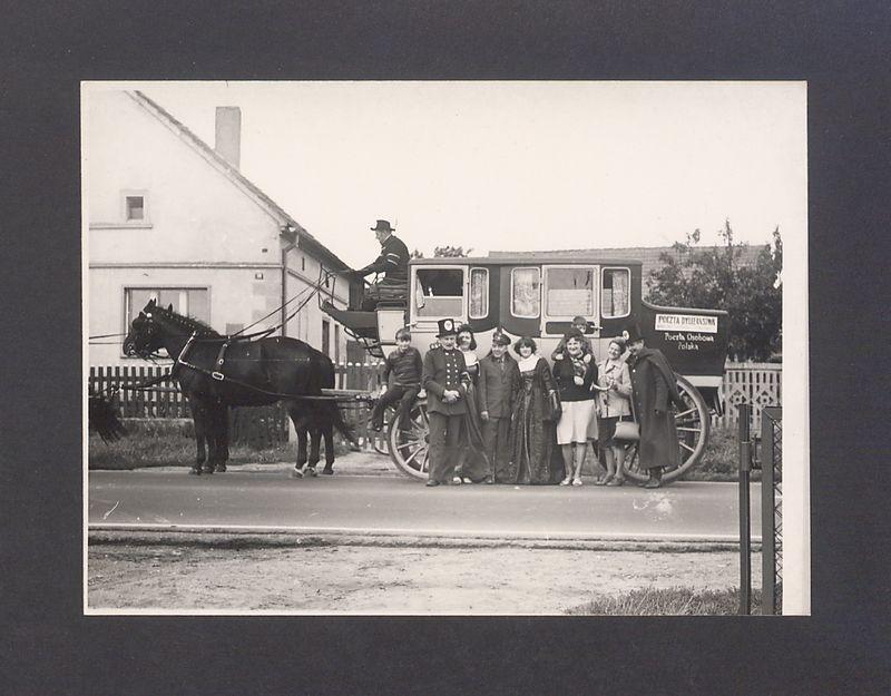 Dyliżans pocztowy w Łubowie.