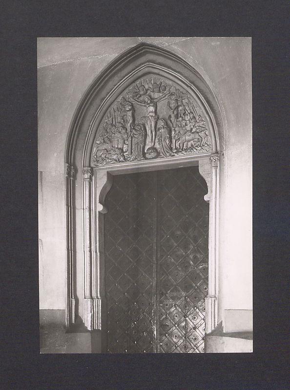 Drzwi północne w katedrze.