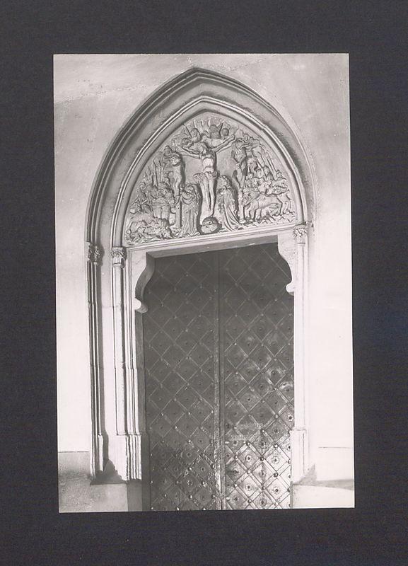 Drzwi północne w katedrze.