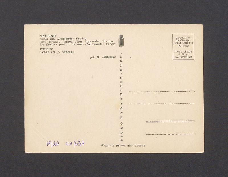 Teatr im. Aleksandra Fredry.