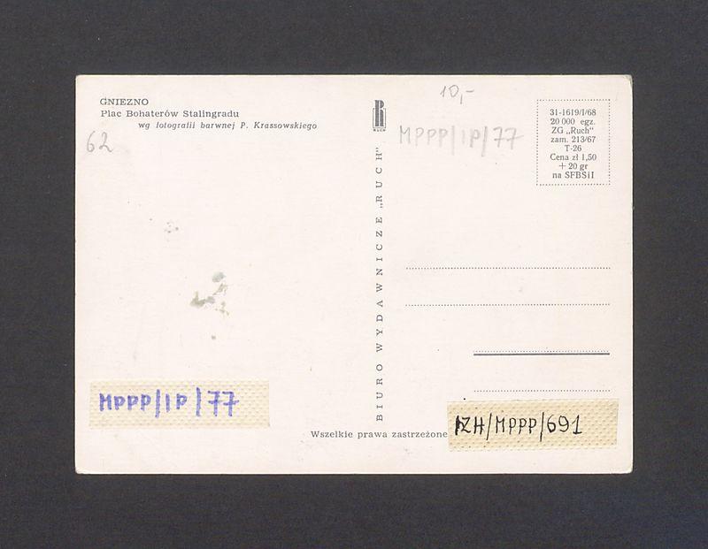 Plac Bohaterów Stalingradu.