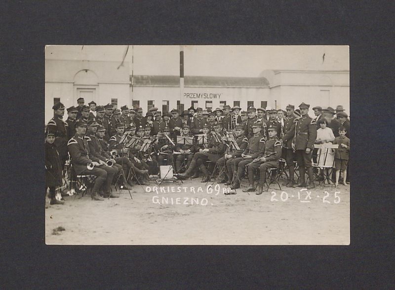 Orkiestra wojskowa 69 Pułku Piechoty.
