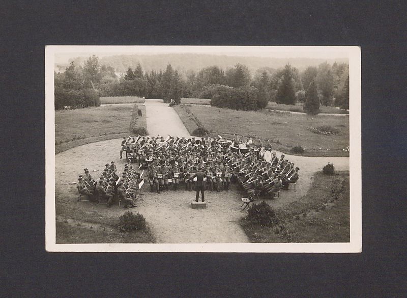 Orkiestra 17 Wielkopolskiej Dywizji Piechoty w Biedrusku.