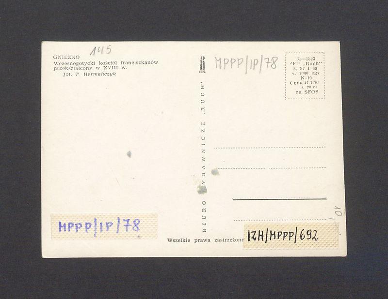 Wczesnogotycki kościół franciszkanów przebudowany w XVIII w.