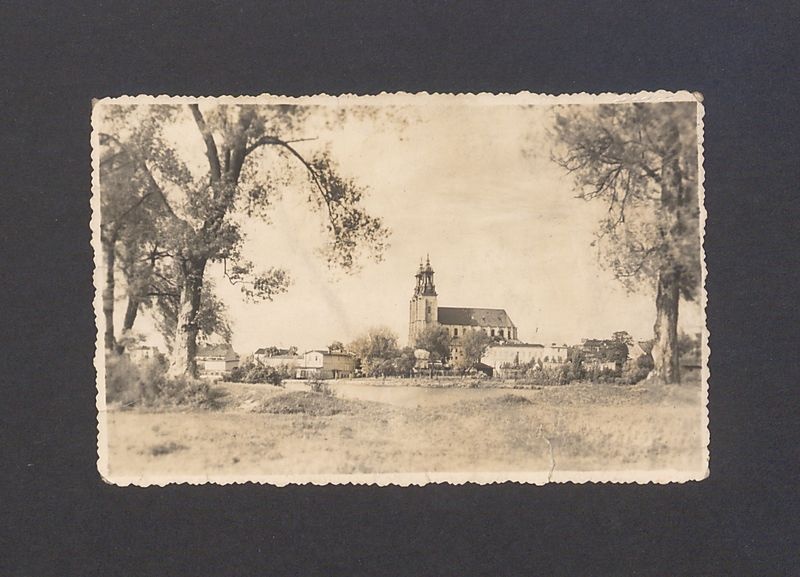 Gniezno, widok na katedrę.