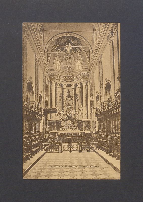 Gniezno, katedra. Wielki ołtarz (główny).