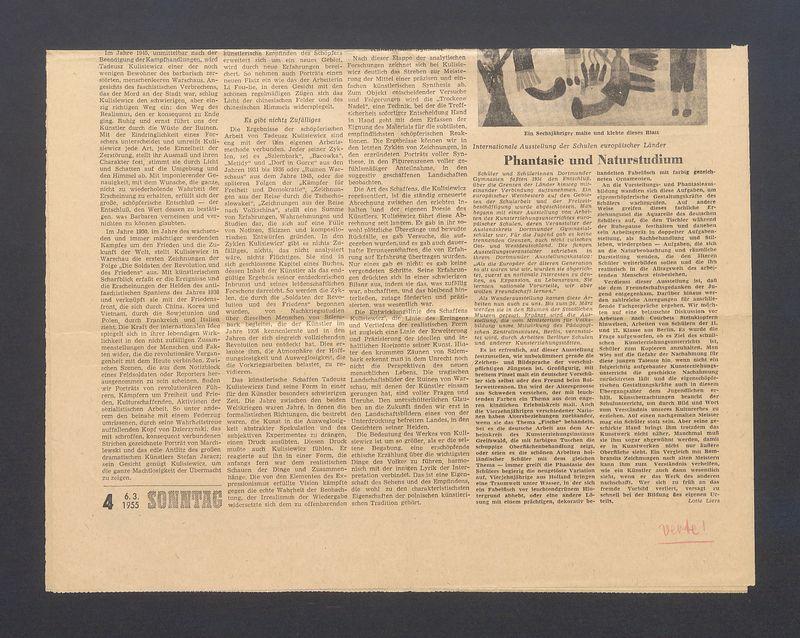 Mieczyslaw Porebski (Warschau). Tadeusz Kulisiewicz