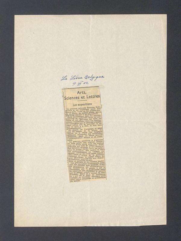 Recenzja. Arts, sciences et lettres