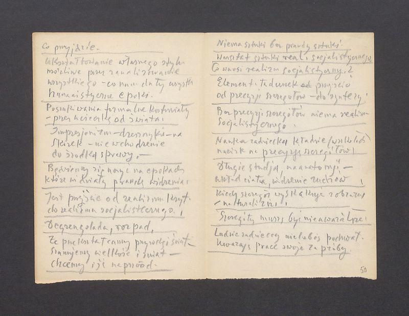 Co przyjdzie. Ukształtowanie własnego stylu [...]