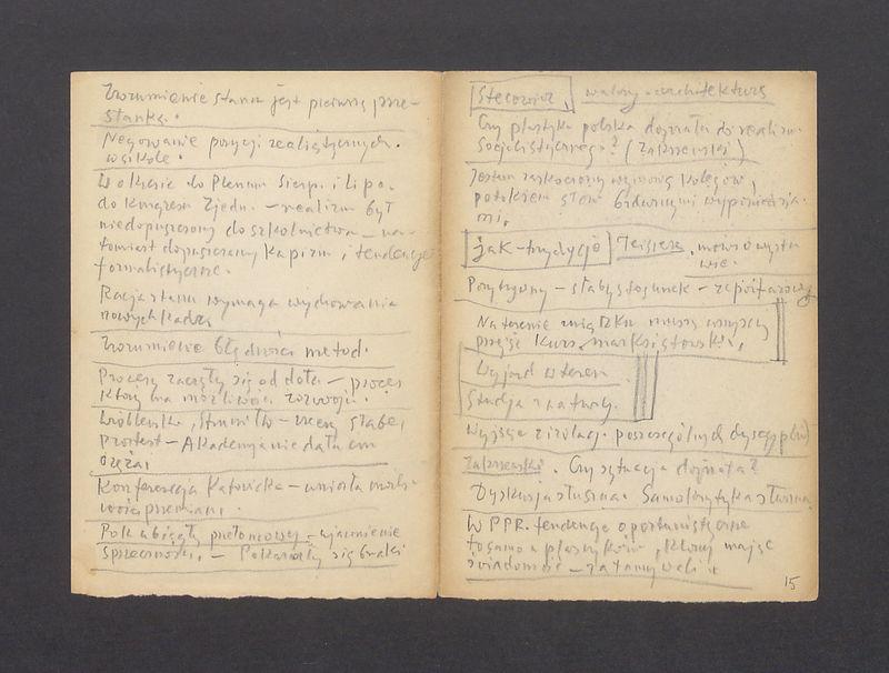 Partyjni plastycy zwężali się [...]