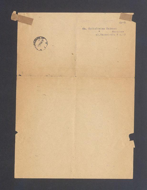 Zawiadomienie o wieczorach muzycznych poświęconych twórczości F. Chopina