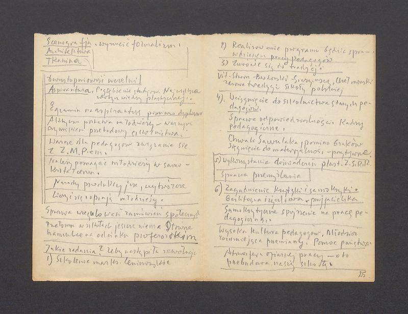 Scenografia wyrzucić formalizm [...]