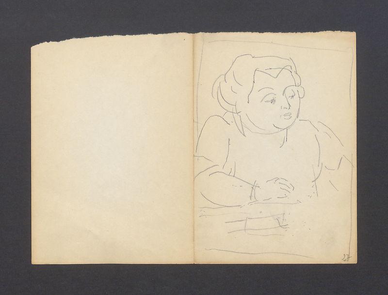 Szkic postaci kobiecej