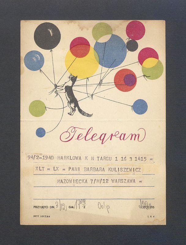 Telegram. Najserdeczniejsze życzenia w dniu imienin [...]