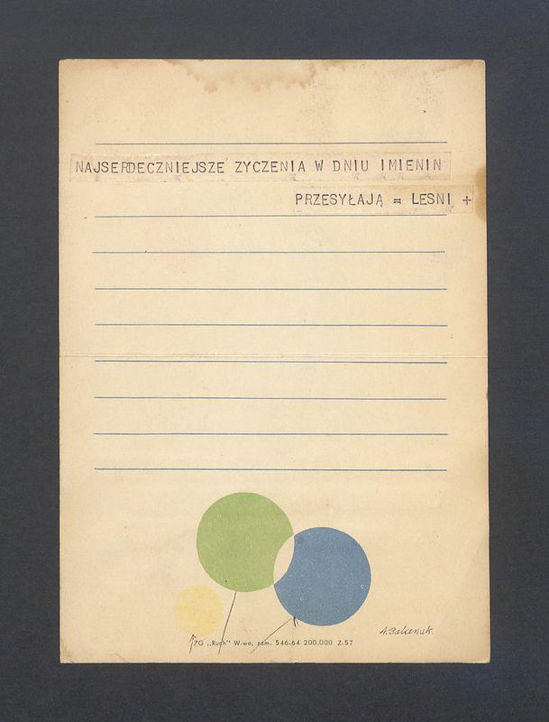 Telegram. Najserdeczniejsze życzenia w dniu imienin [...]