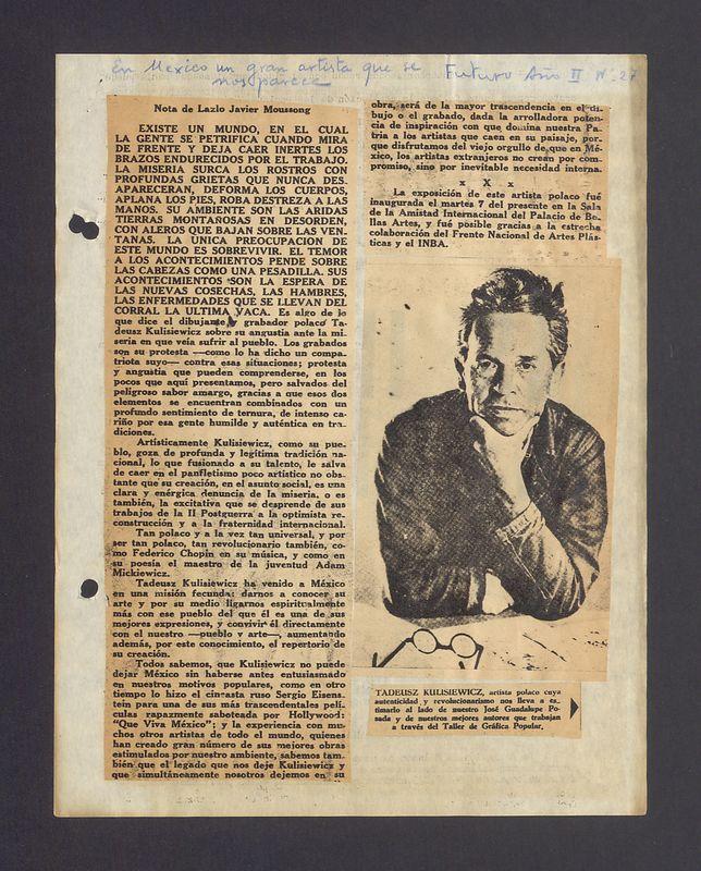 Nota de Lazlo Javier Moussong