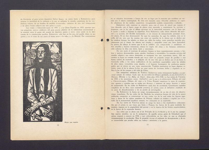 Katalog wystawy w Meksyku