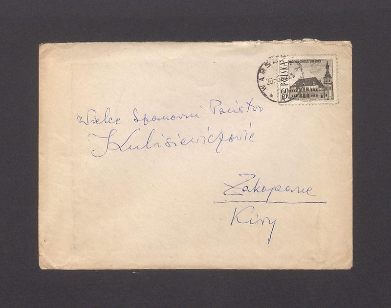 Koperta, nad. M. Stark