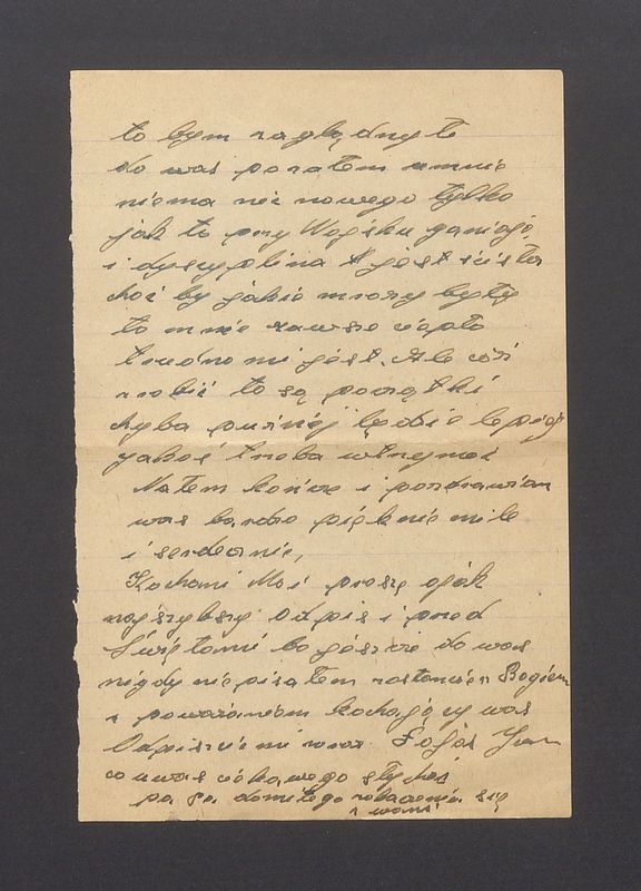 Kochani Moi Państwo Kulisiewicze wreszcie znalazłem chwilę wolnego [...]