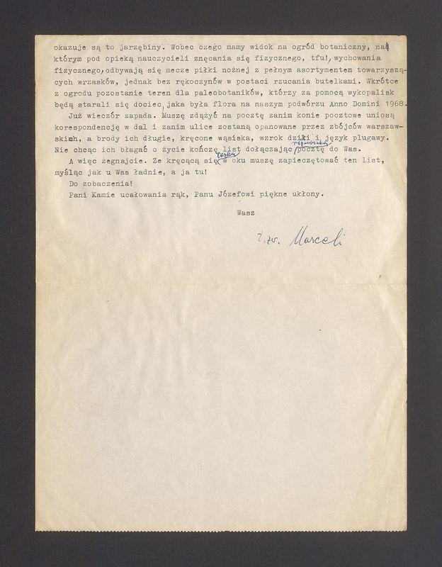 Kochani! Dostaję już od Was drugą kartkę [...]