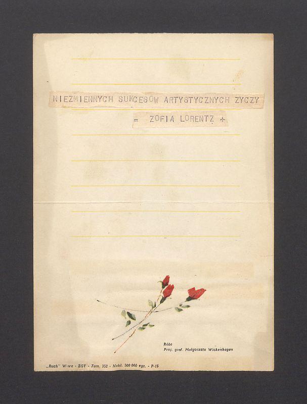 Telegram. Niezmiennych sukcesów artystycznych [...]