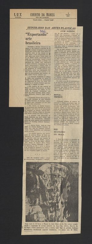 "Exportando" arte brasileira