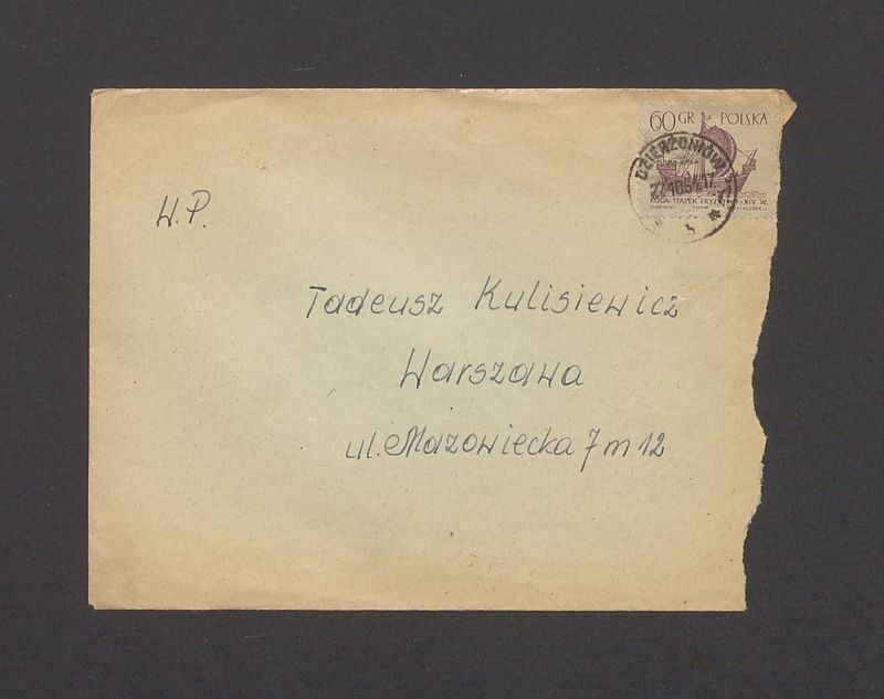 Koperta, nad. Anna Malec