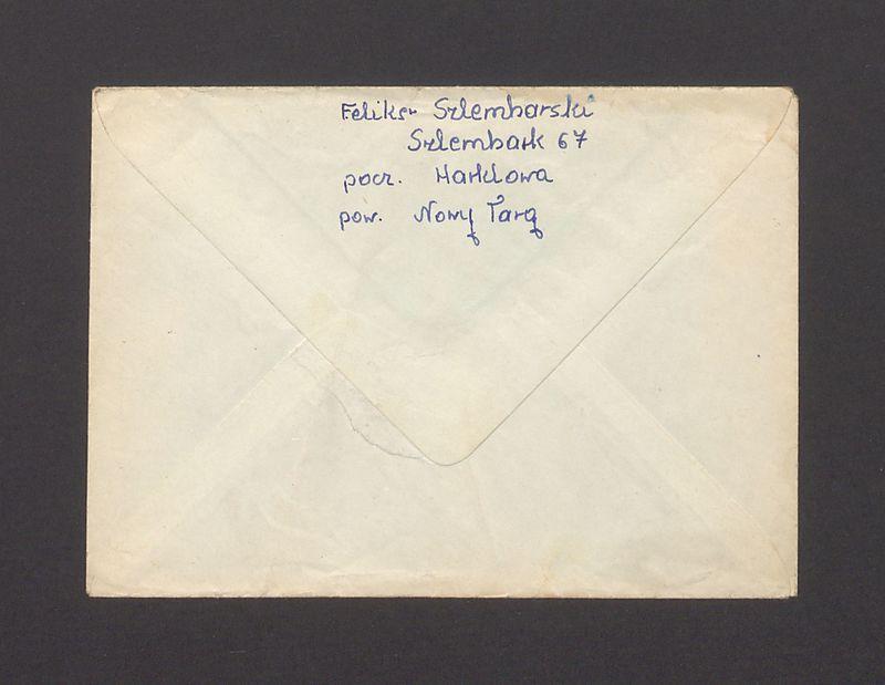 Koperta, nad. Feliks Szlembarski