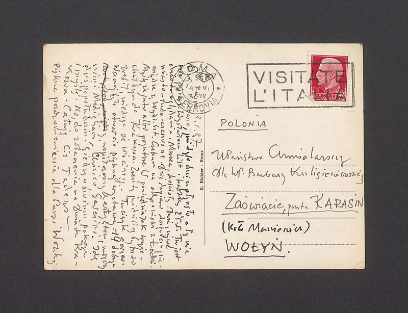 Droga Barbaro, już tyle dni upłynęło a Ty nic nie piszesz [...]