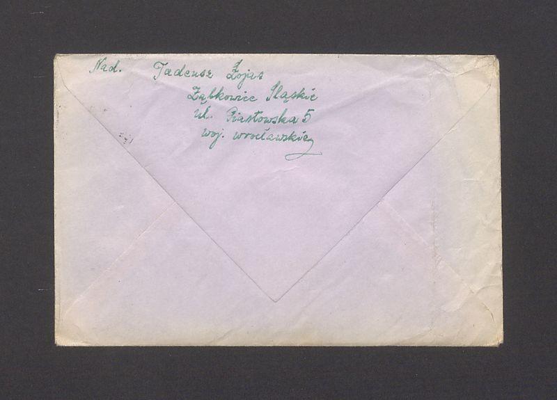 Koperta, nad. Tadeusz Łojas
