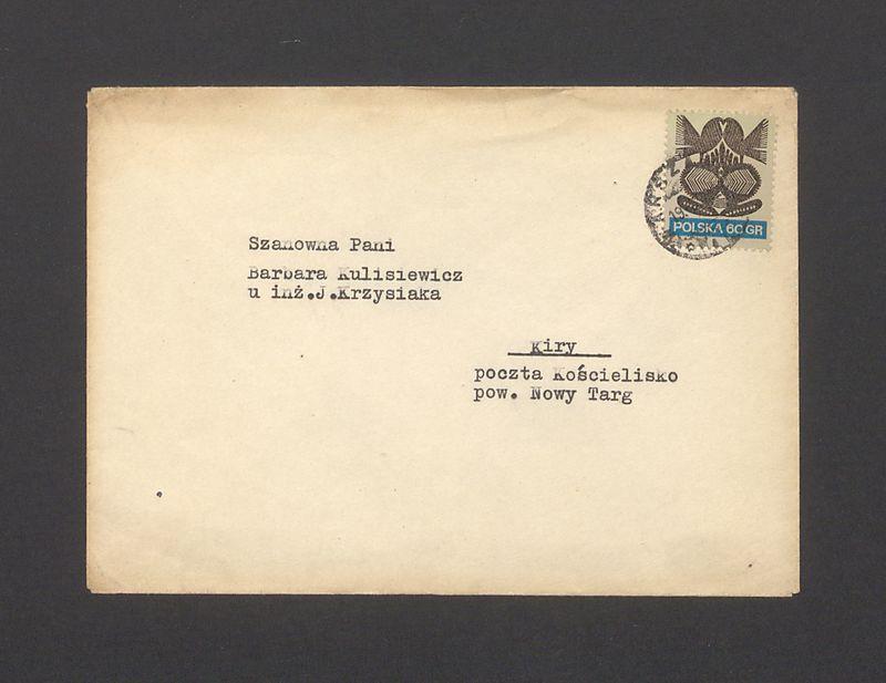 Koperta, nad. M. Stark