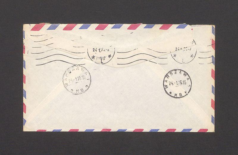 Koperta, adr. Barbara i Tadeusz Kulisiewiczowie