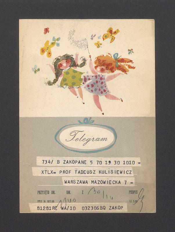 Telegram. Najserdeczniejsze życzenia przesyłają [...]