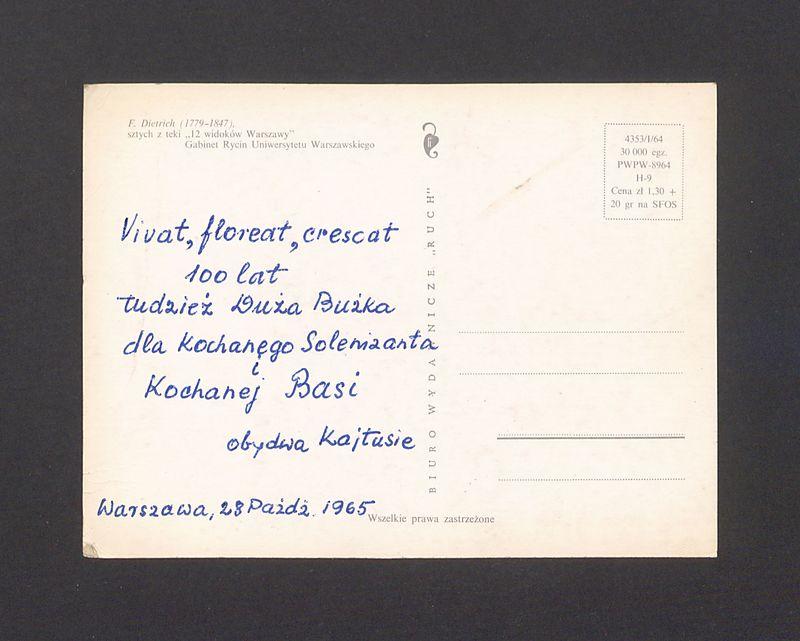 Vivat, floreat, crescat 100 lat [...]