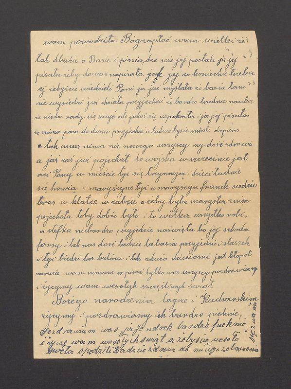 Kochane Państwo Kulisiewicze piszę wam parę słów [...]