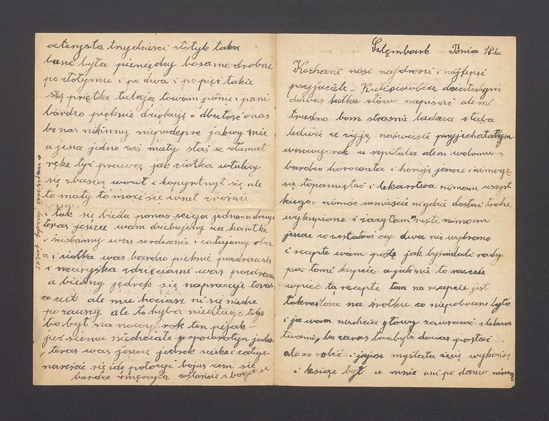 Kochani nasi najdrożsi i najlepsi przyjaciele Kulisiewicze chciałabym dowas kilka słów napisać [...]