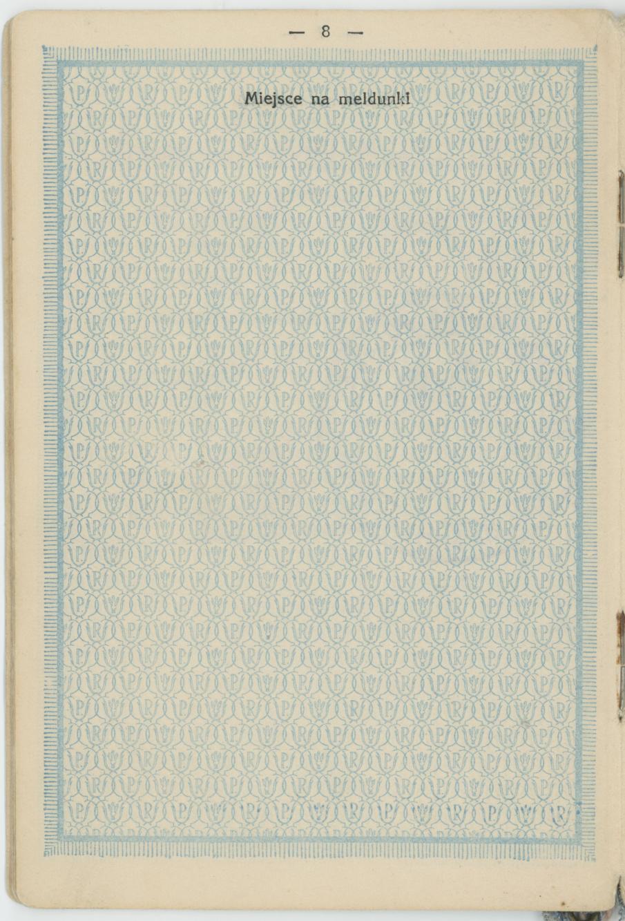 Dowód osobisty Mieczysława Trzeciaka