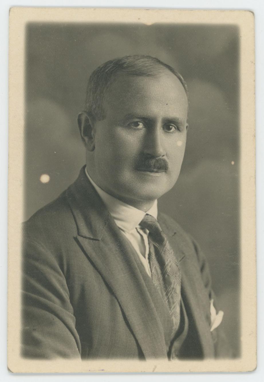 Fotografia przedstawiajaca Mieczysława Trzeciaka