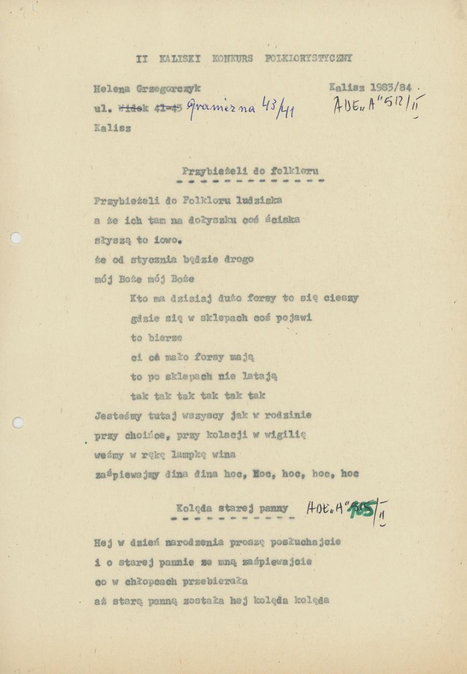 Przybieżeli do folkloru