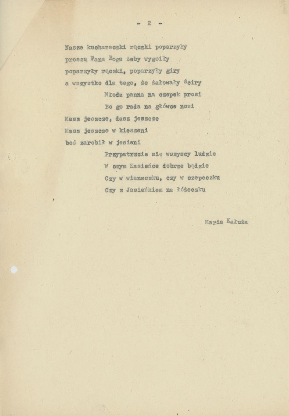 Przyśpiewki weselne