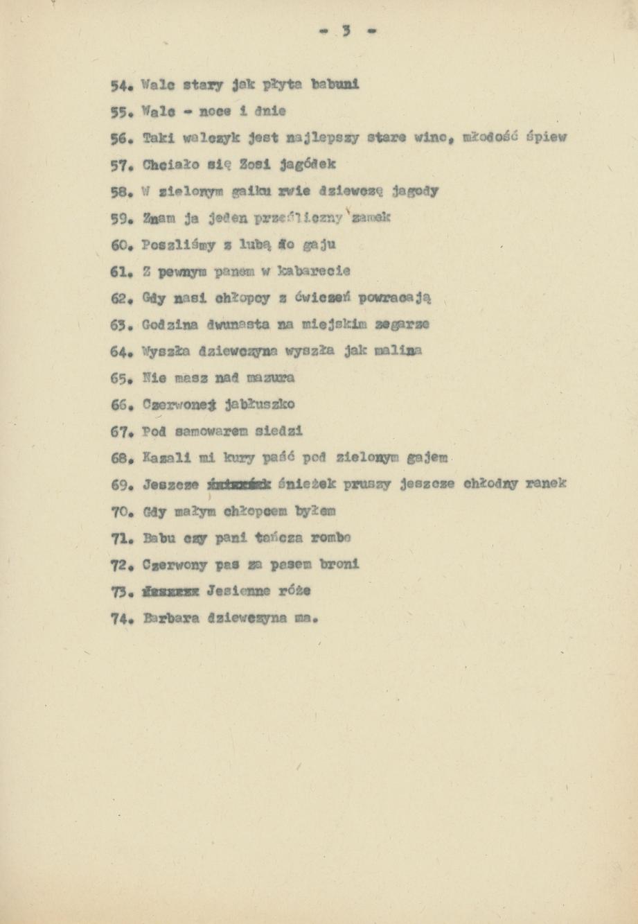 Szlagiery śpiewane w okresie międzywojennym