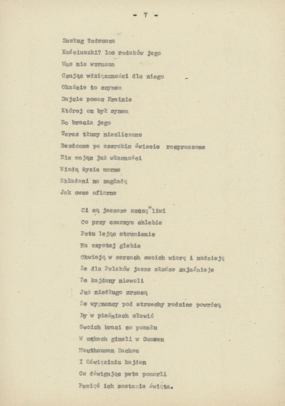 Oda do Mickiewicza w roku 1944 po wybuchu powstania warszawskiego pisane