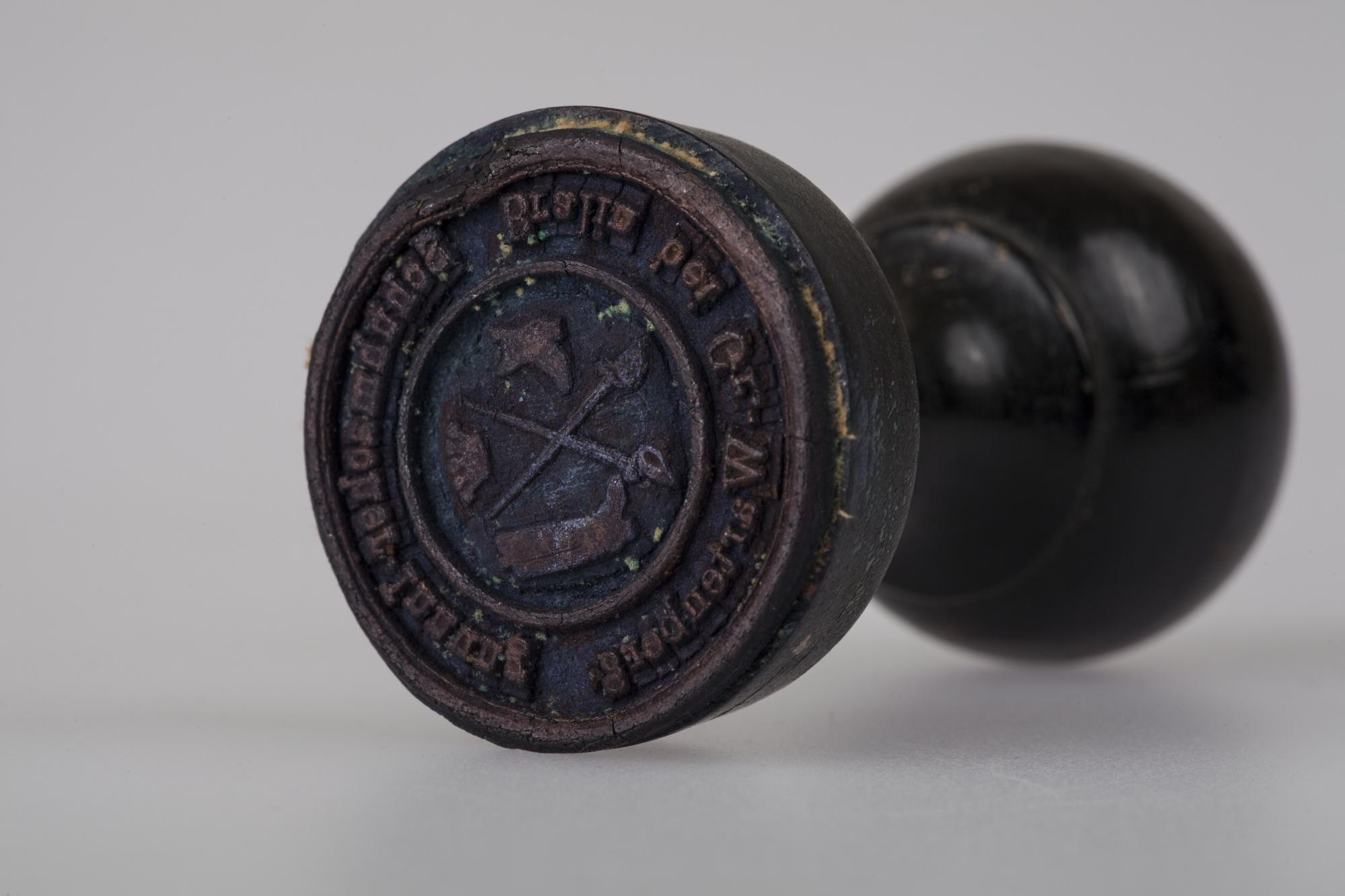 Pieczęć cechu szewskiego w Bralinie