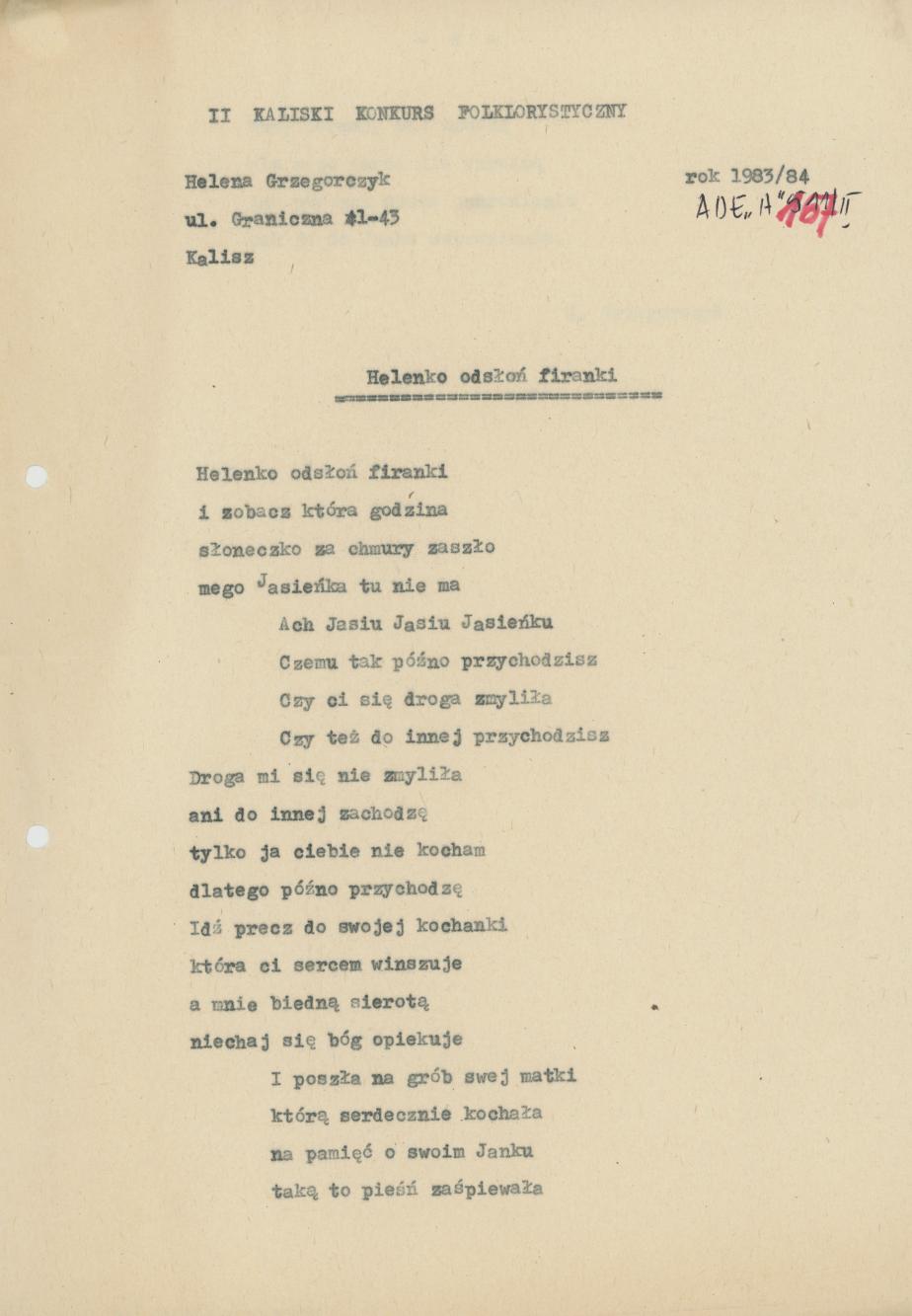 Helenko odsłoń firanki