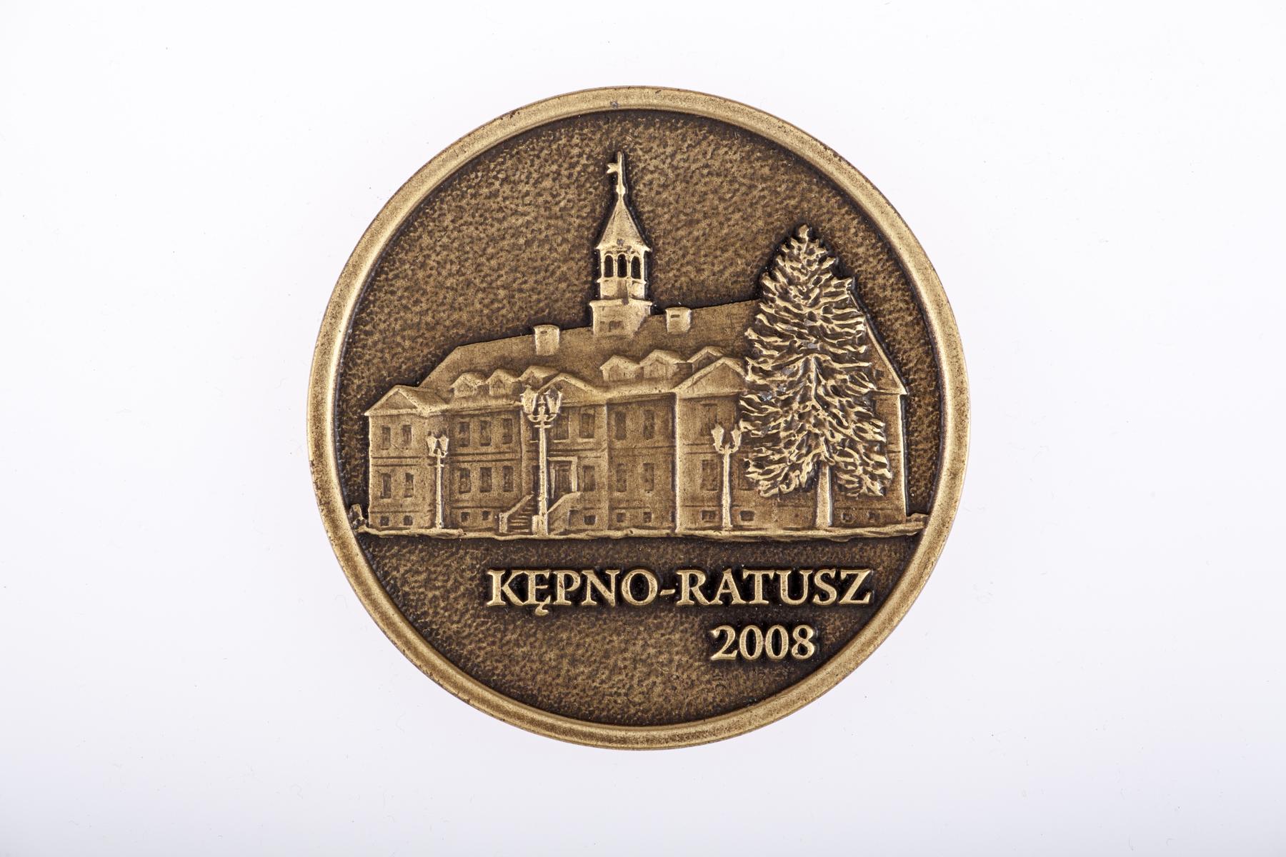 Medal na 50. rocznicę działalności Koła Filatelistów w Kępnie