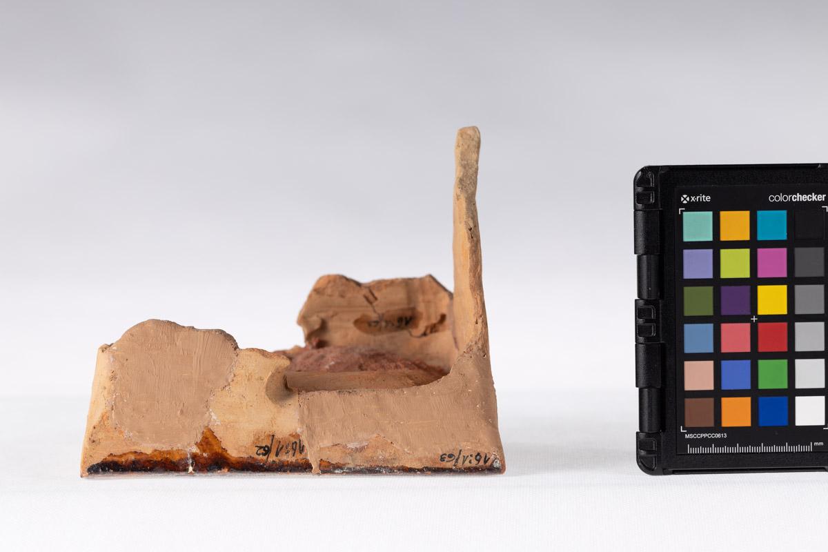 Kafel z rozetą kwiatową