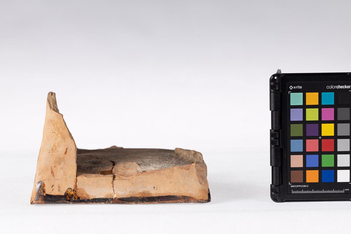 Kafel z rozetą kwiatową