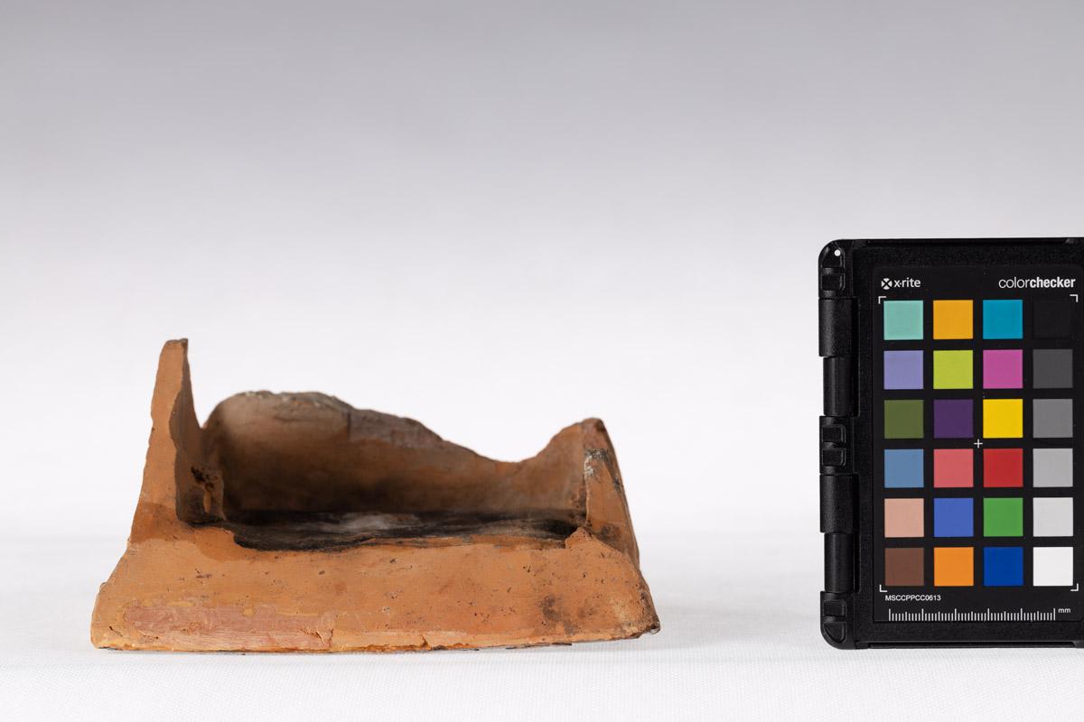 Kafel z motywem roślinnym